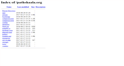 Desktop Screenshot of pathshaala.org